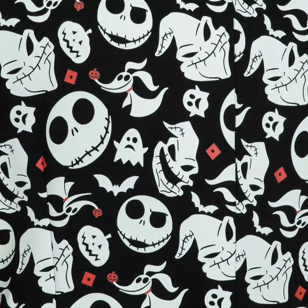The Nightmare Before Christmas Jack Glow-in-the-Dark Jacket for Adults S/M
